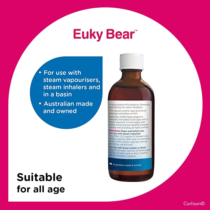 Euky Bear Sniffly Nose Inhalant 200ml - Cutprice Online