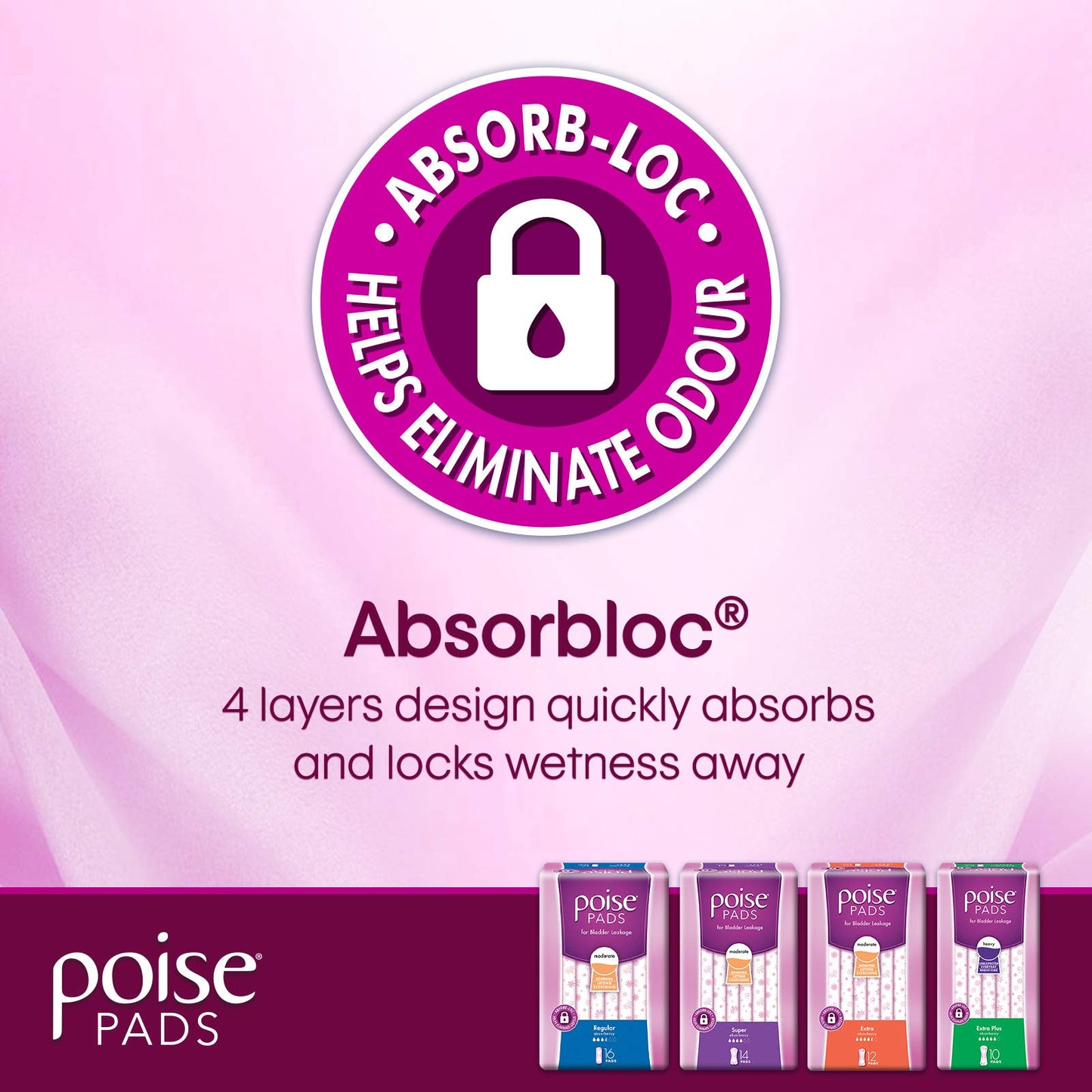Poise Pads For Bladder Leaks Extra 12 PK - Cutprice Online