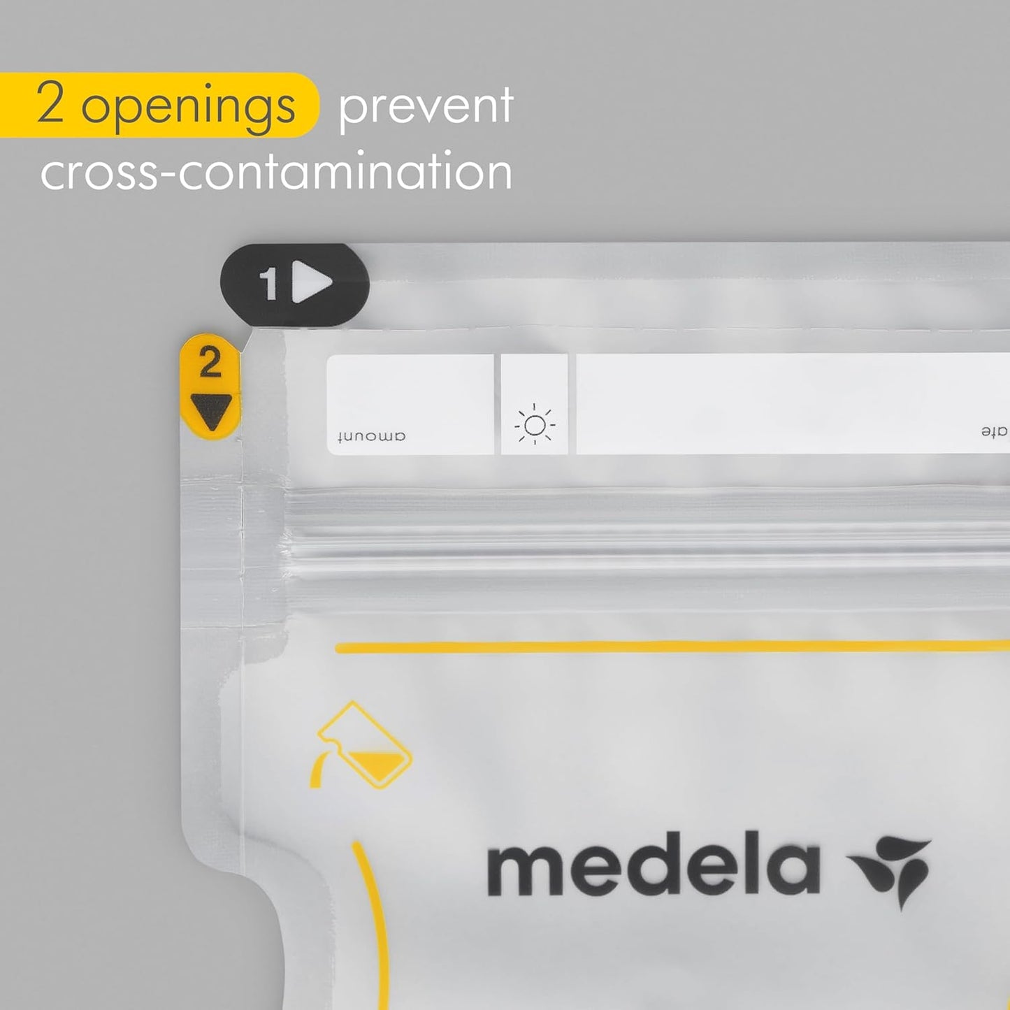 Medela Easy Pour Breast Milk Storage Bags 50 Pack
