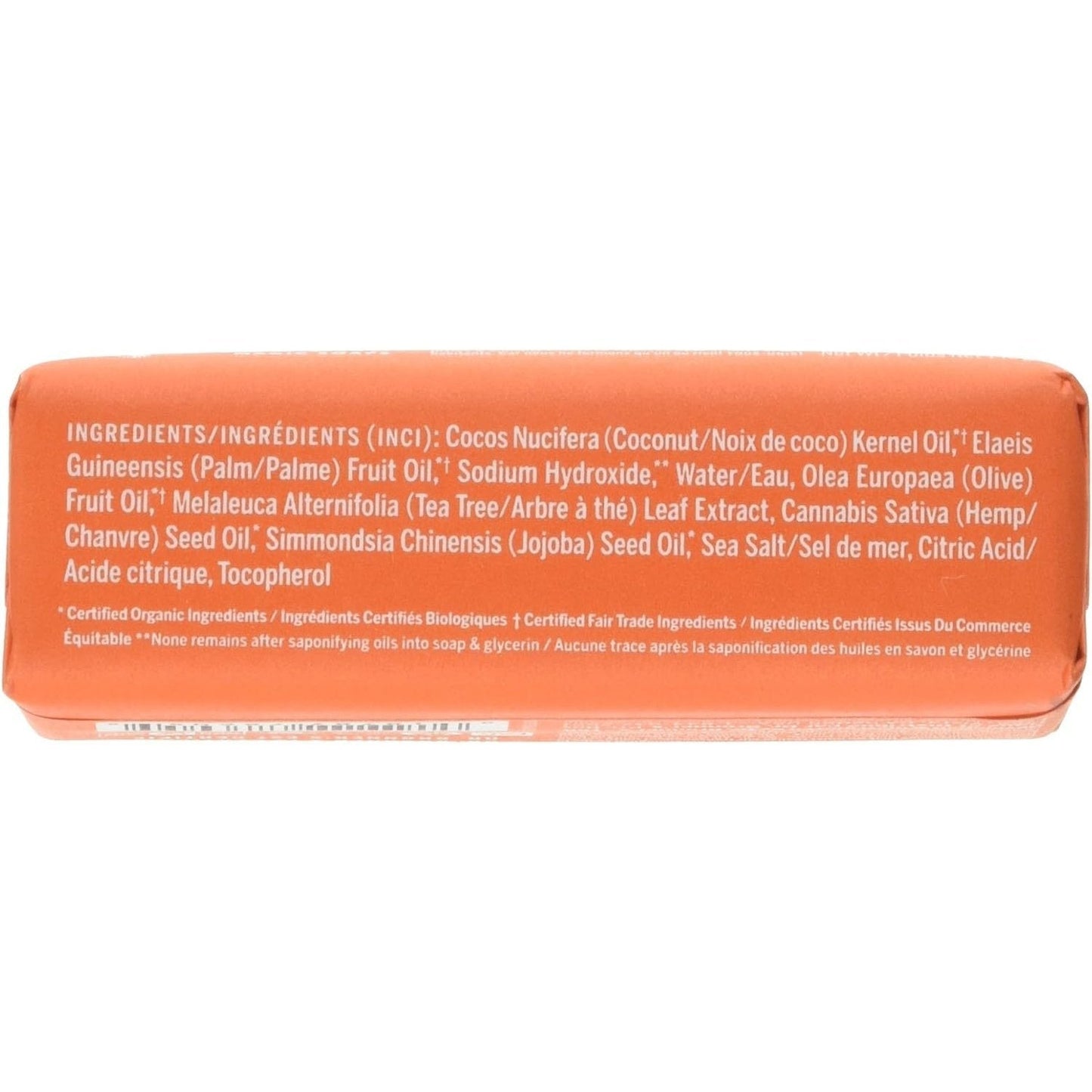 Dr. Bronner's Pure-Castile Bar Soap (Hemp All-One) Tea Tree 140g - Cutprice Online
