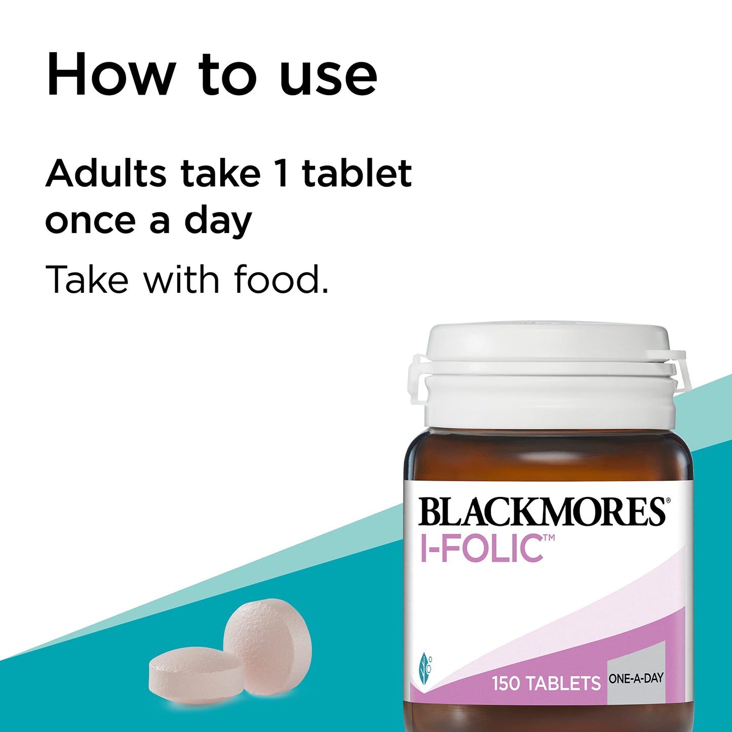Blackmores I Folic 150 Tablets - Cutprice Online