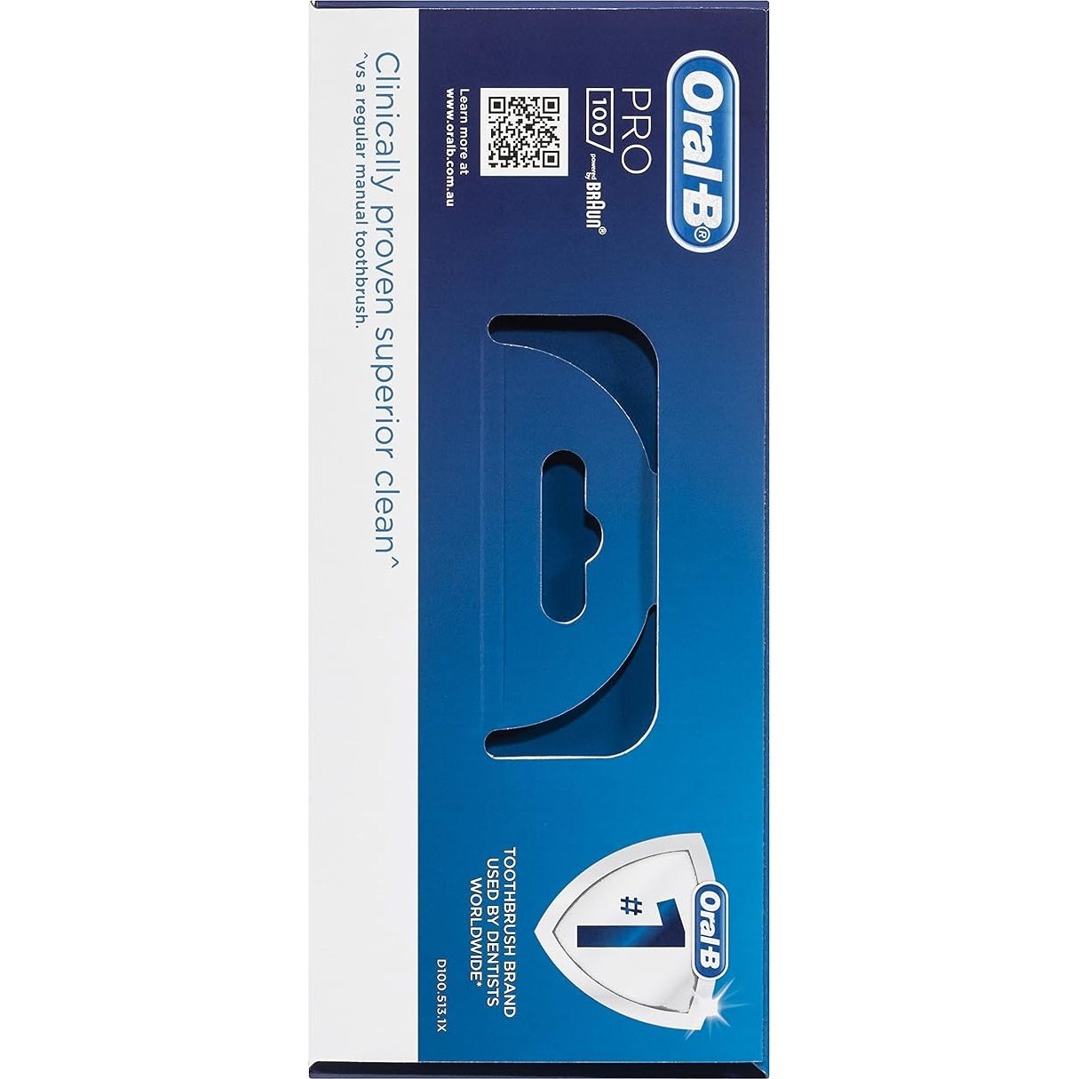 Oral B Pro 100 Gum Care Power Toothbrush White - Cutprice Online