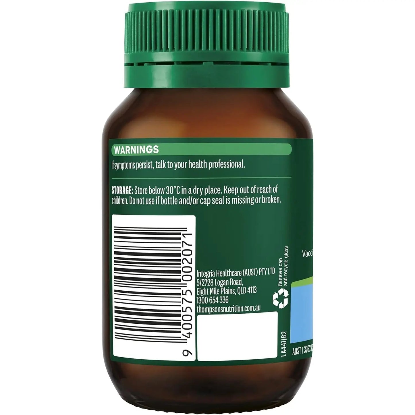 Thompson's One-A-Day Bilberry 12000mg 60 Capsules THOMPSON'S