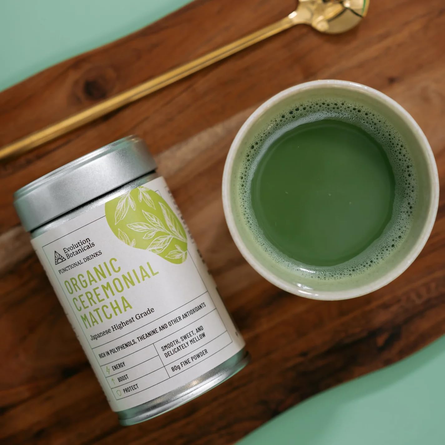 EVOLUTION BOTANICALS Organic Ceremonial Matcha Japanese Highest Grade 80g - Cutprice Online