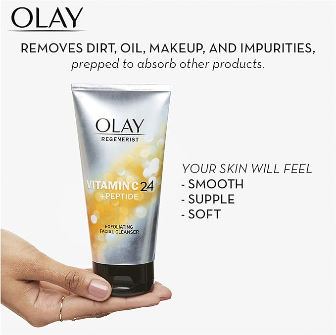 Olay Regenerist Vitamin C + Peptide 24 Brightening Cleanser 150ml - Cutprice Online
