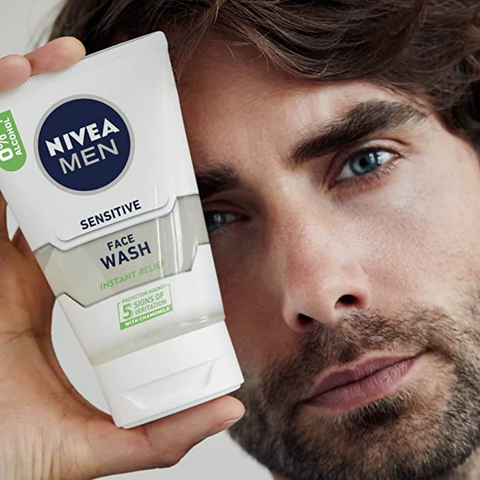 Nivea for Men Face Wash Sensitive 100mL - Cutprice Online