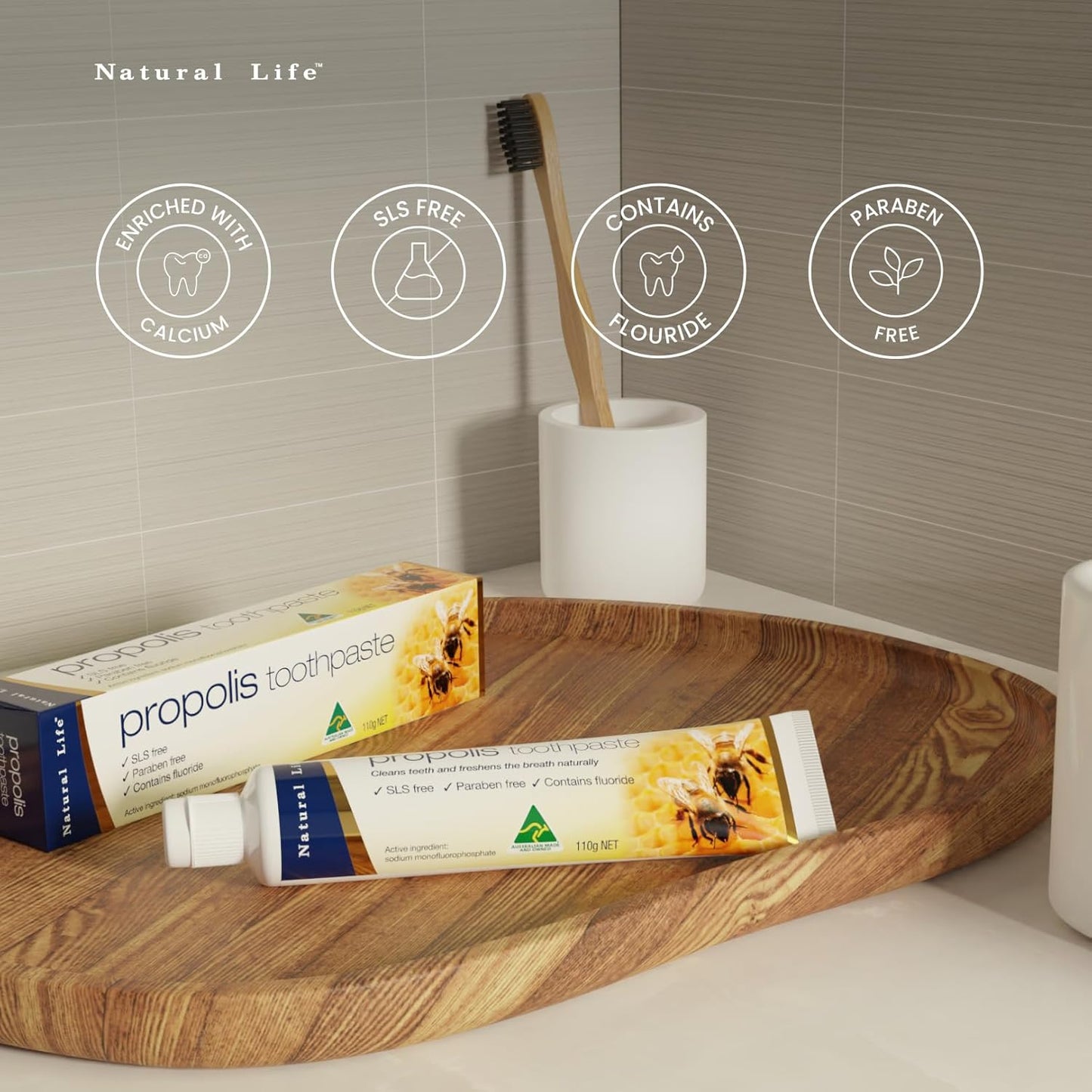 Natural Life Propolis Toothpaste 110g