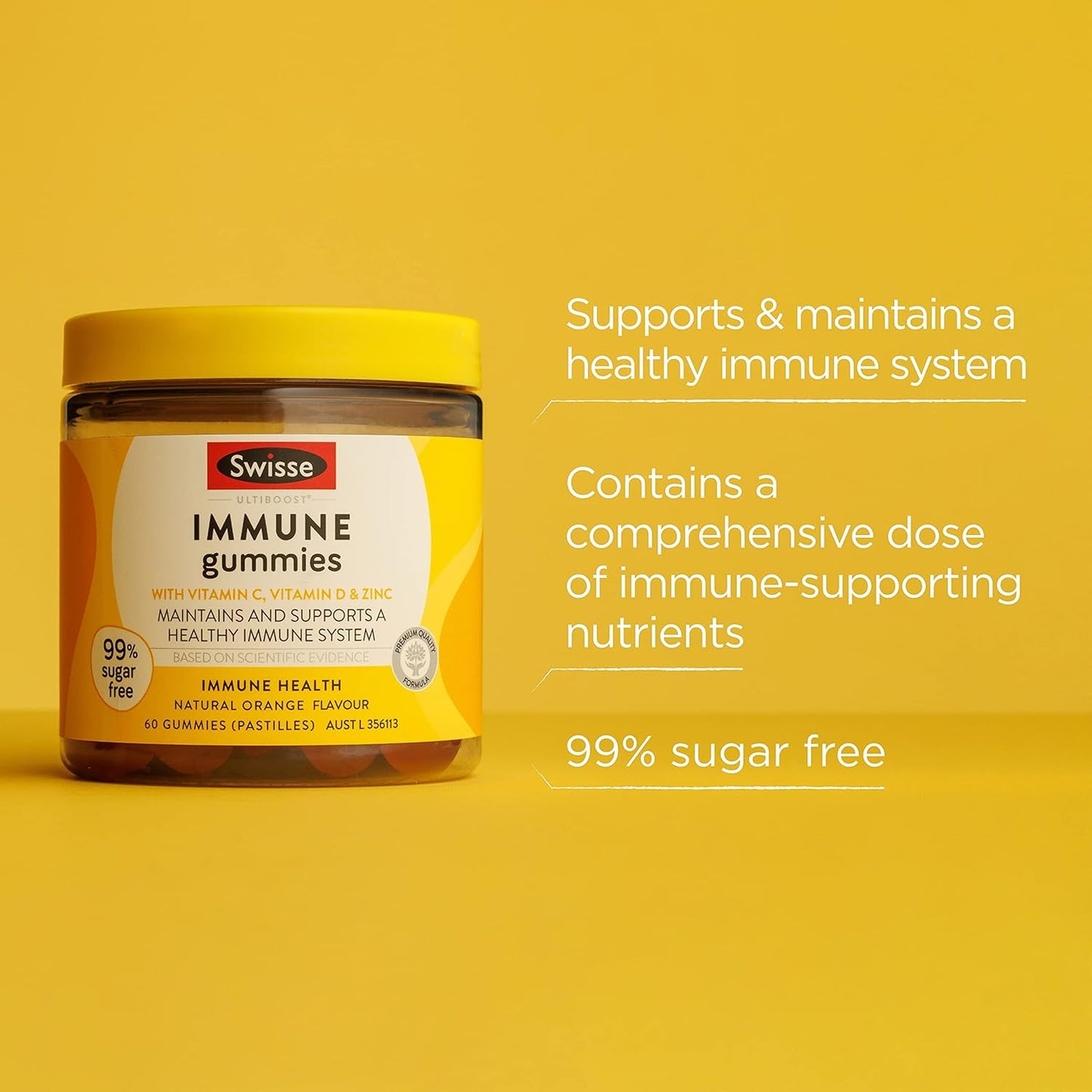 Swisse Immune Gummies 60 Pack