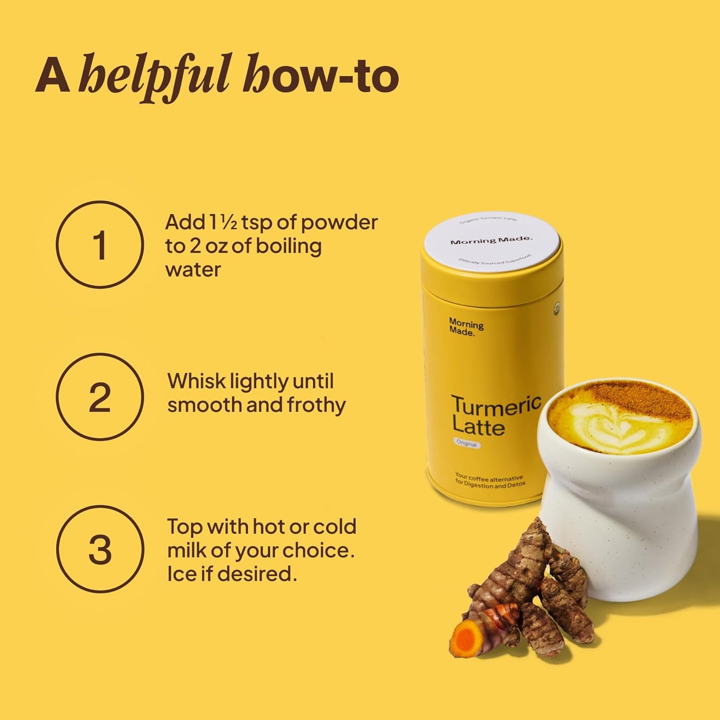 Morning Made Original Turmeric Latte 300g - Cutprice Online