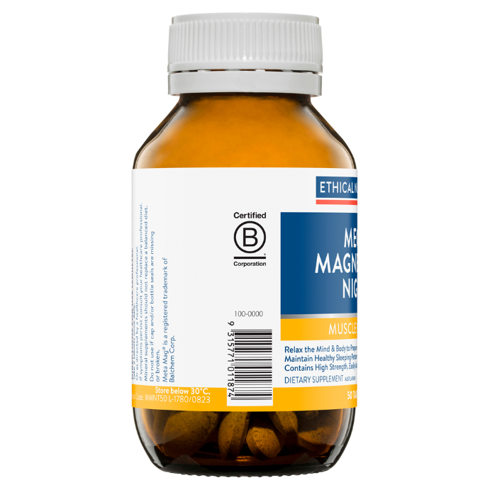 Ethical Nutrients Mega Magnesium Night Tablets 50 Tabs