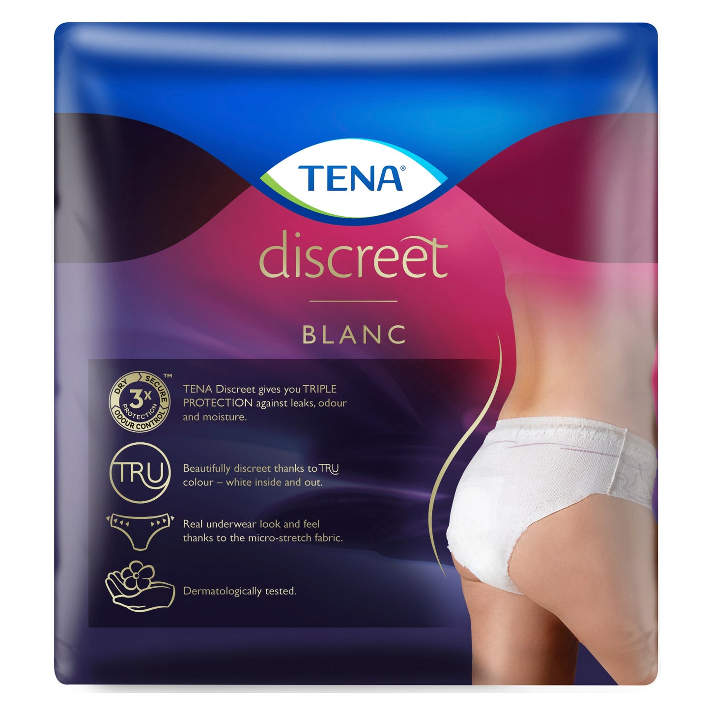 TENA Pants Women Discreet Medium 8 Pants X 3 PACK - Cutprice Online