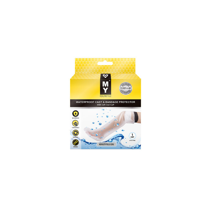 My Waterproof Cast & Bandage Protector Adult Full Leg 1 Each