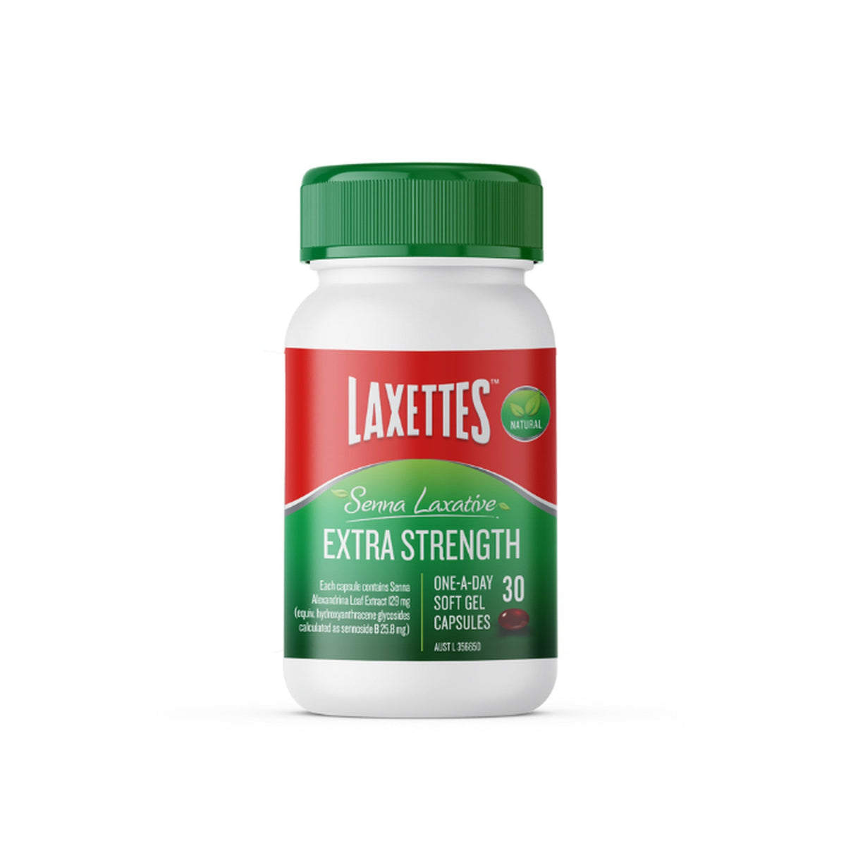 Laxettes Senna Laxative Extra Strength 30 Capsules
