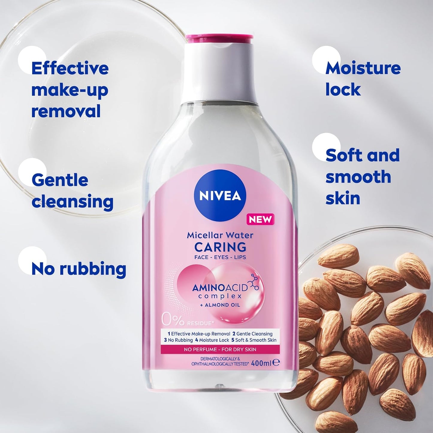 Nivea Caring Micellar Water 400ml