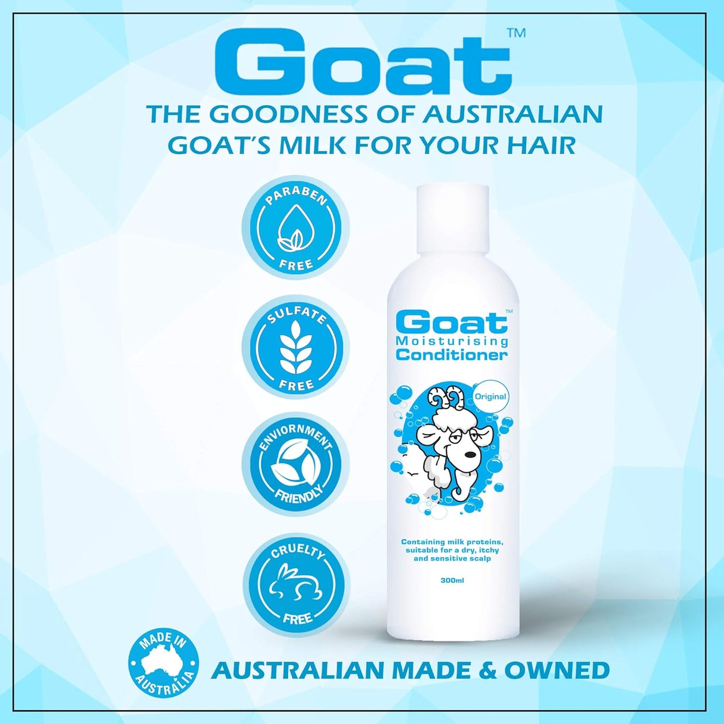Goat Range Goat Moisturising Conditioner Original 300ml - Cutprice Online