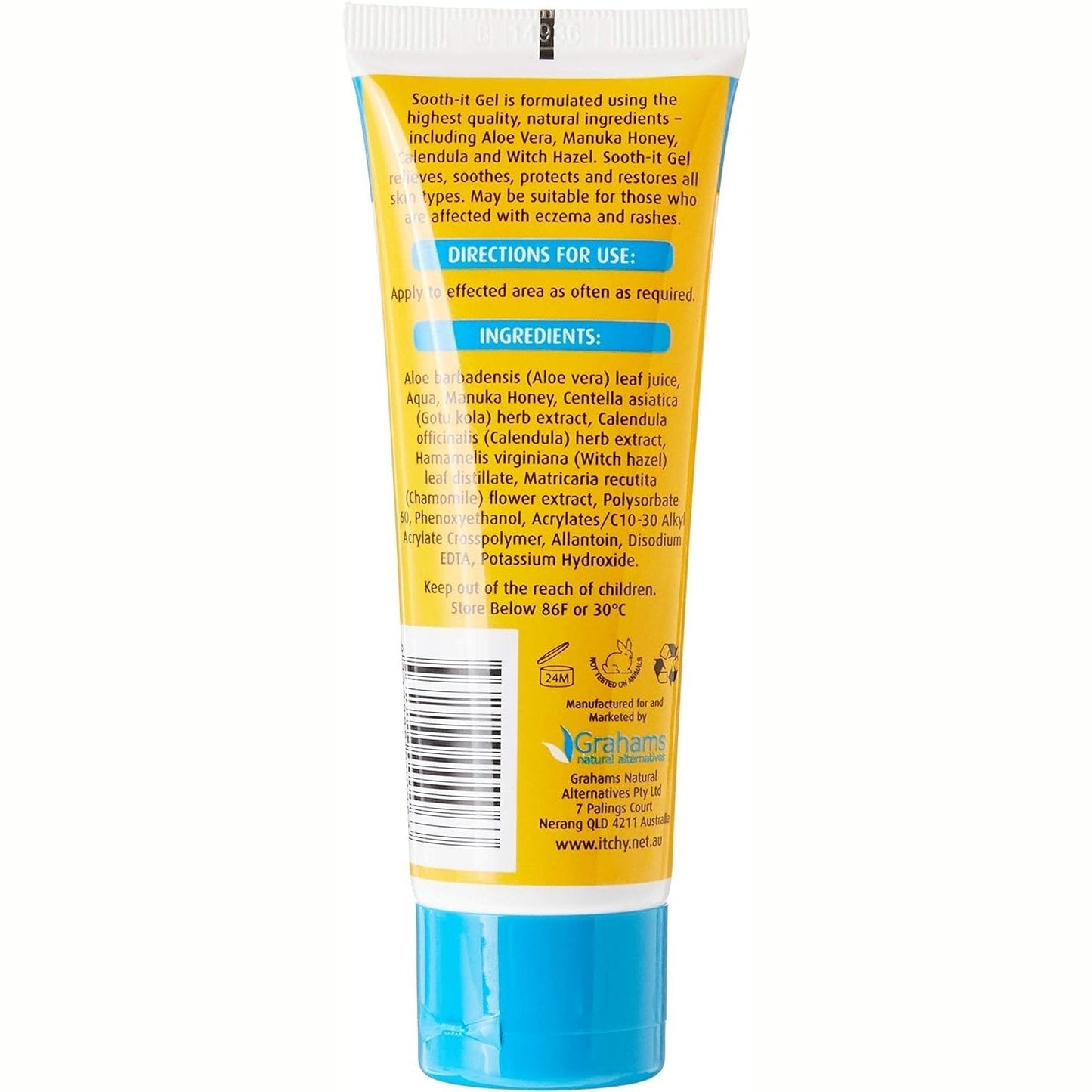 Grahams Natural Sooth-it Gel 50g - Cutprice Online
