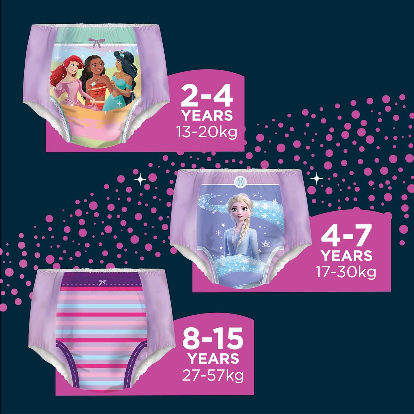 Huggies Drynites Girl 2-4Yrs 10Pk