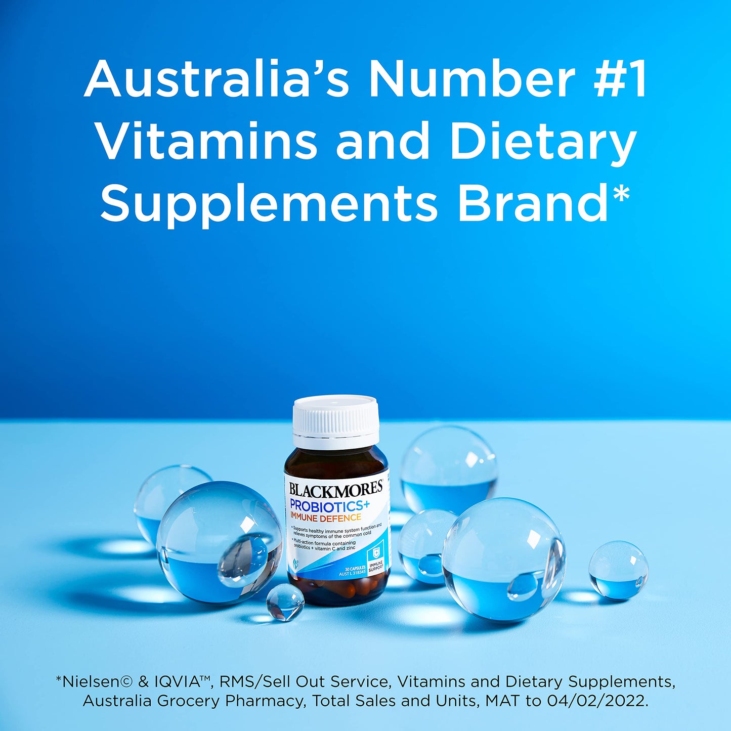 Blackmores Probiotics+ Immune Defence 30 Capsules - Cutprice Online