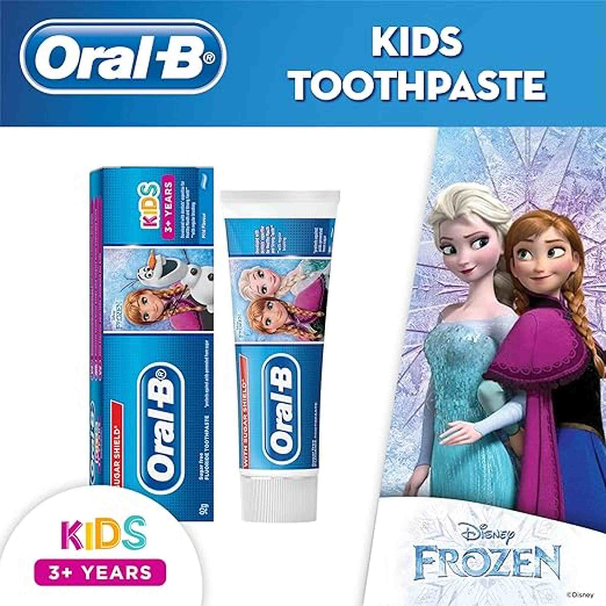 Oral B Kids Toothpaste 3+ Years Frozen 92g