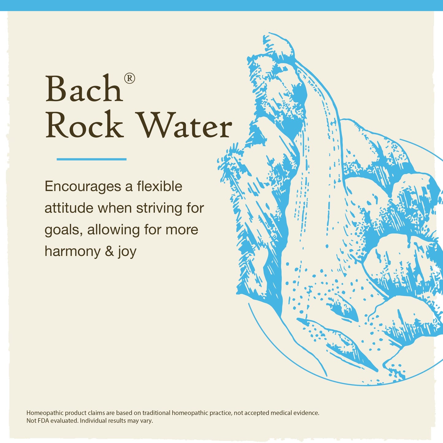 Bach Flower Remedies Rock Water 20ml Bach Flower