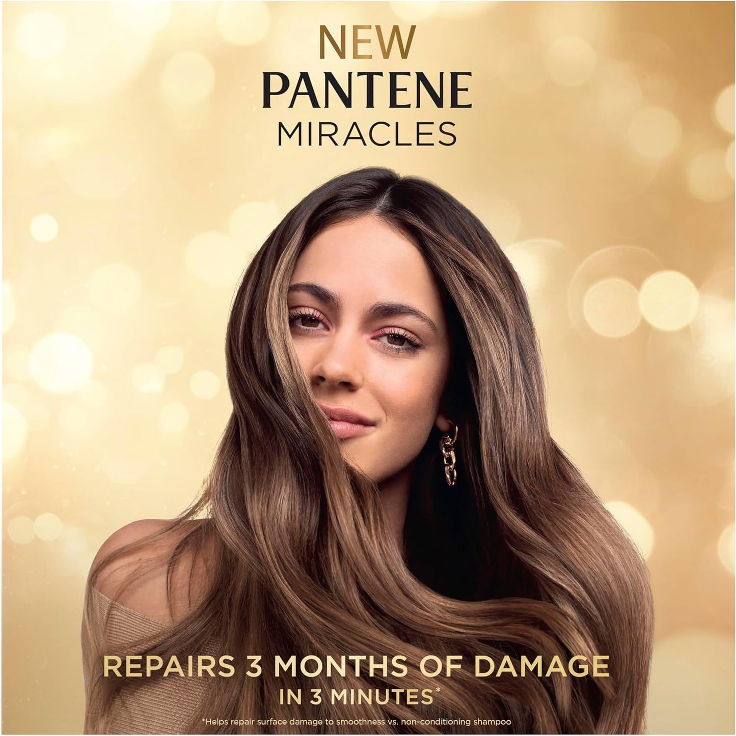 Pantene Miracles Biotin Moisture Renewal Silicone-free Shampoo 375ml