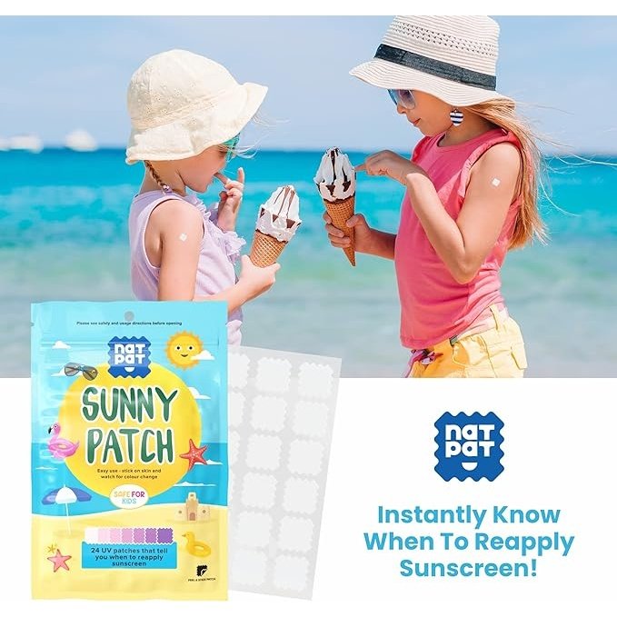The Natural Patch Co. SunnyPatch Organic Stickers x 24 Pack - Cutprice Online