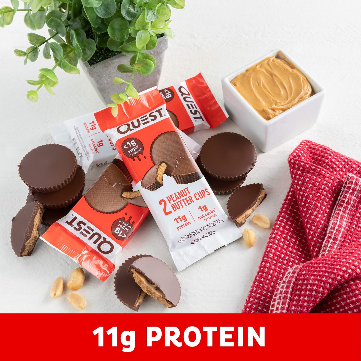 Quest Peanut Butter Cups 42g 12PK - Cutprice Online