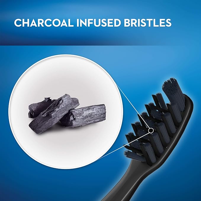 Oral B Toothbrush 3D White Charcoal Manual 1 Pack - Cutprice Online