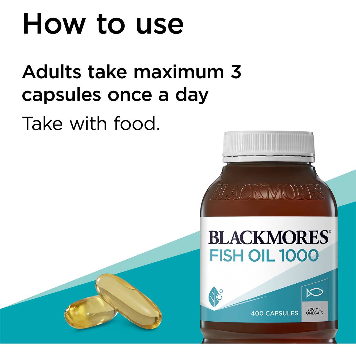 Blackmores Fish Oil 1000mg 400 Capsules - Cutprice Online