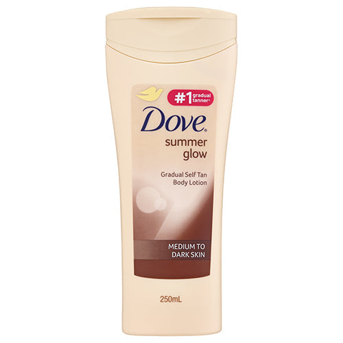 Dove Summerglow Body Lotion Medium To Dark Skin 250ml - Cutprice Online