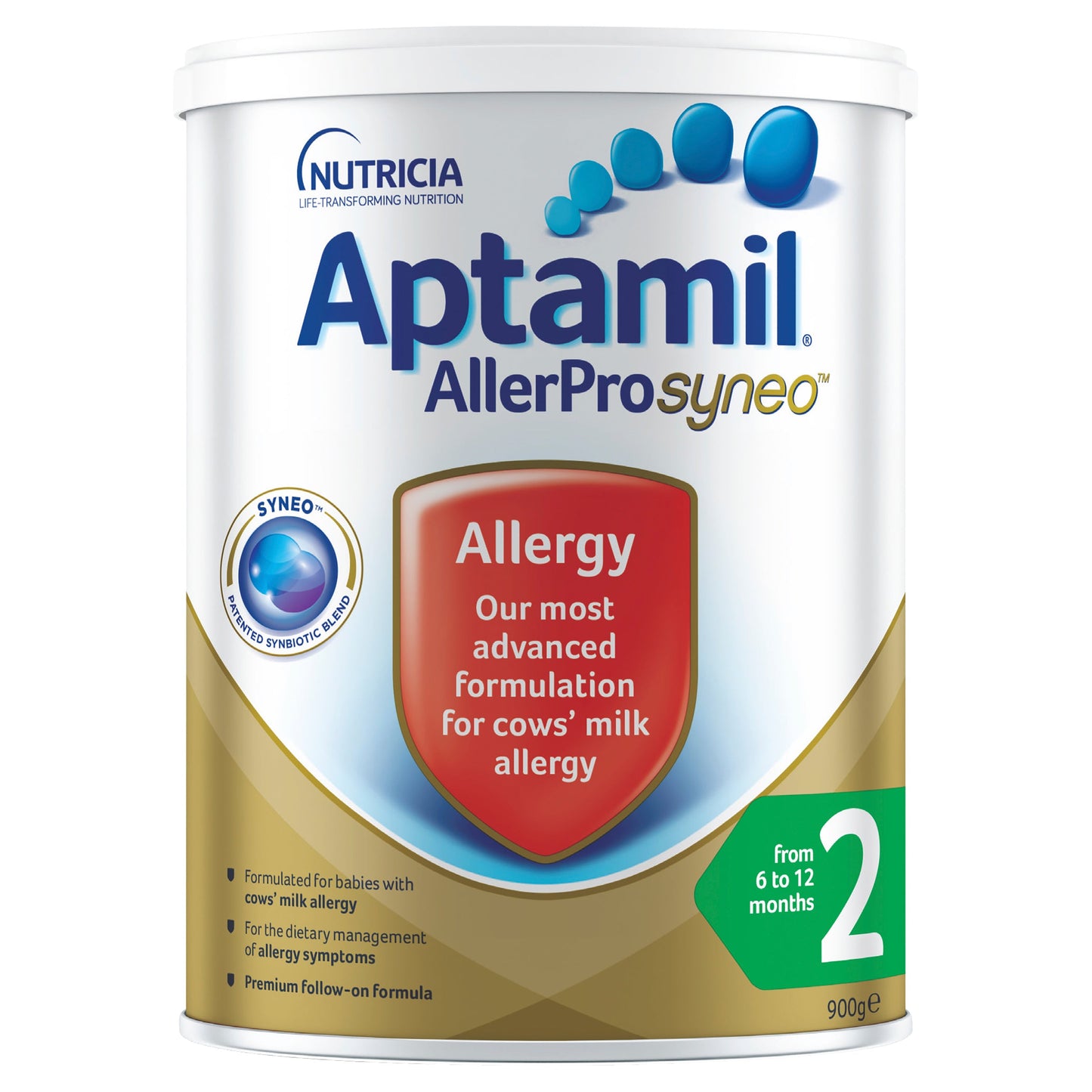 Aptamil Allerpro Syneo 2 Allergy Premium Baby Follow-on Formula From 6-12 Months 900g
