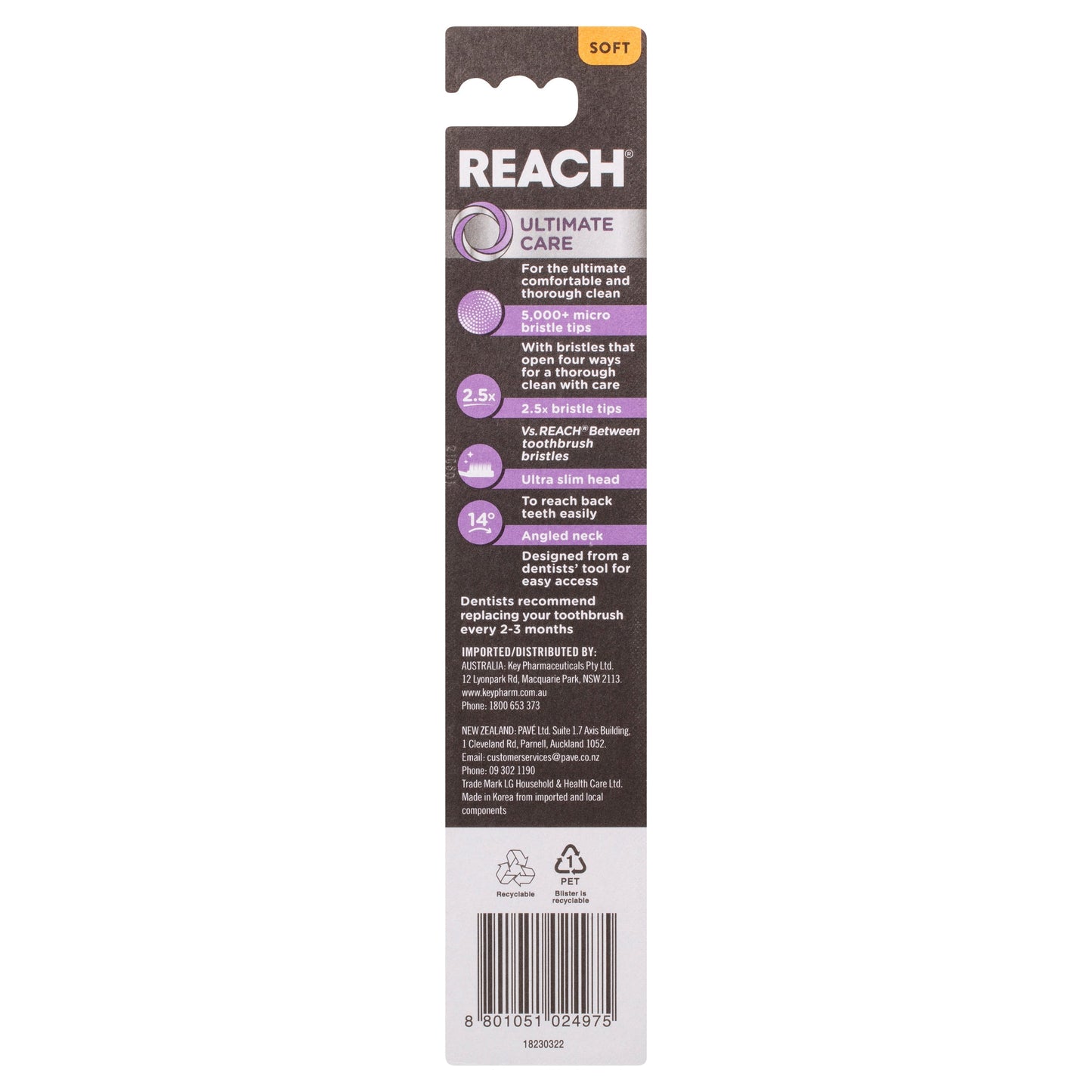 Reach Toothbrush Ultimate Care Soft - Cutprice Online
