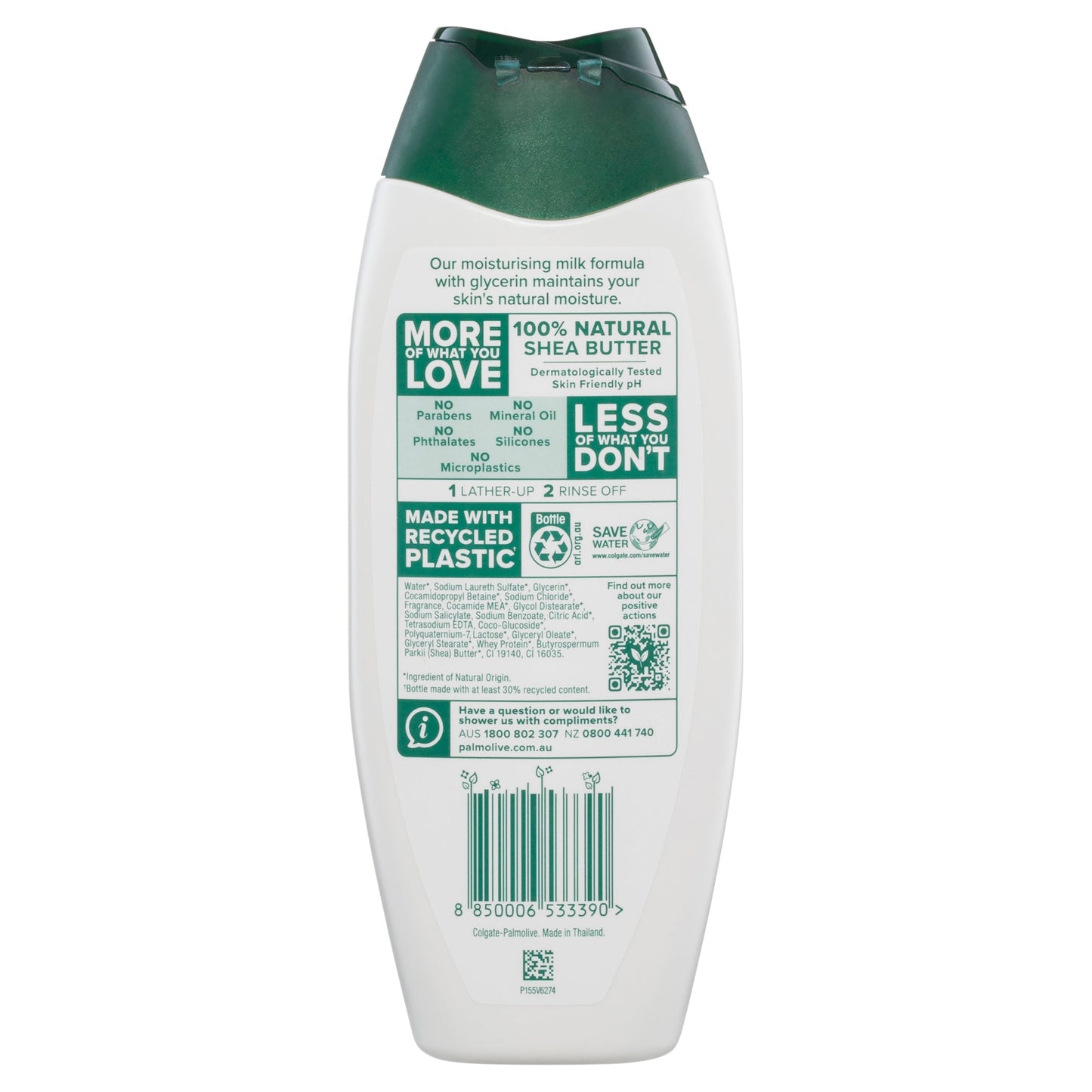 Palmolive Naturals Body Wash Shea Butter Shower Gel 500ml - Cutprice Online