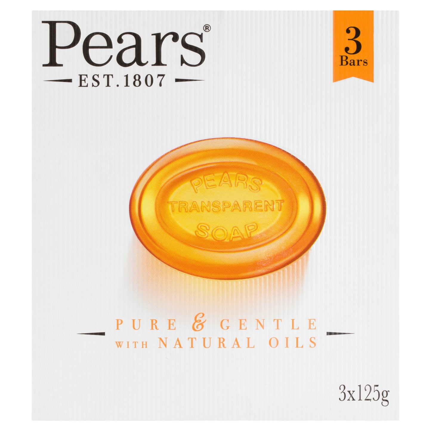 Pears Transparent Value Pack 3x125g - Cutprice Online