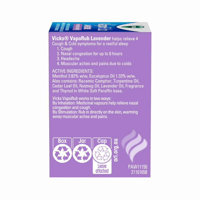 Vicks Vaporub Lavender 50g - Cutprice Online