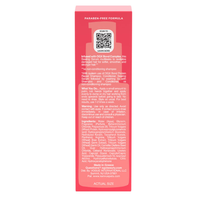 OGX Bond Protein Repair Sealing Serum 50mL
