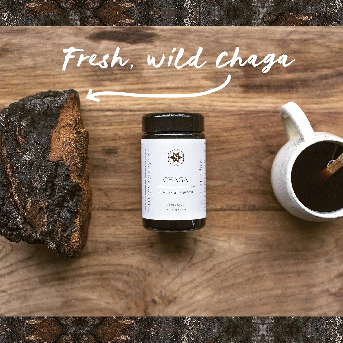 Superfeast Chaga 100g - Cutprice Online
