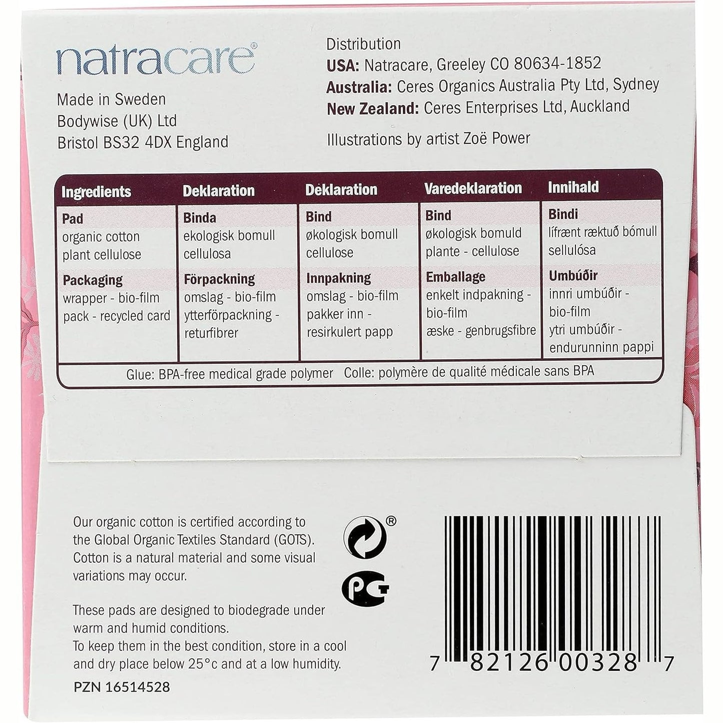 NATRACARE Ultra Extra Pads Super (Wings) 10pk - Cutprice Online