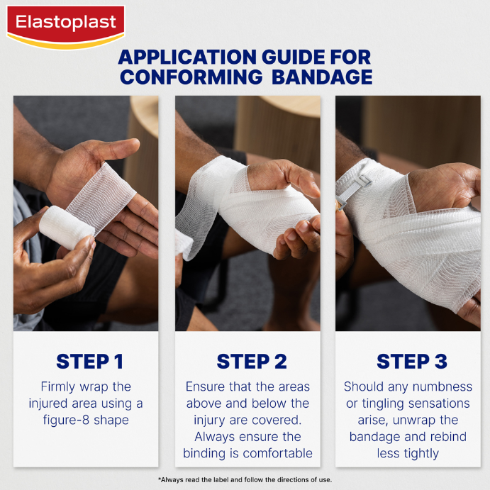 E/plast Conforming Bandage 8cmx2m