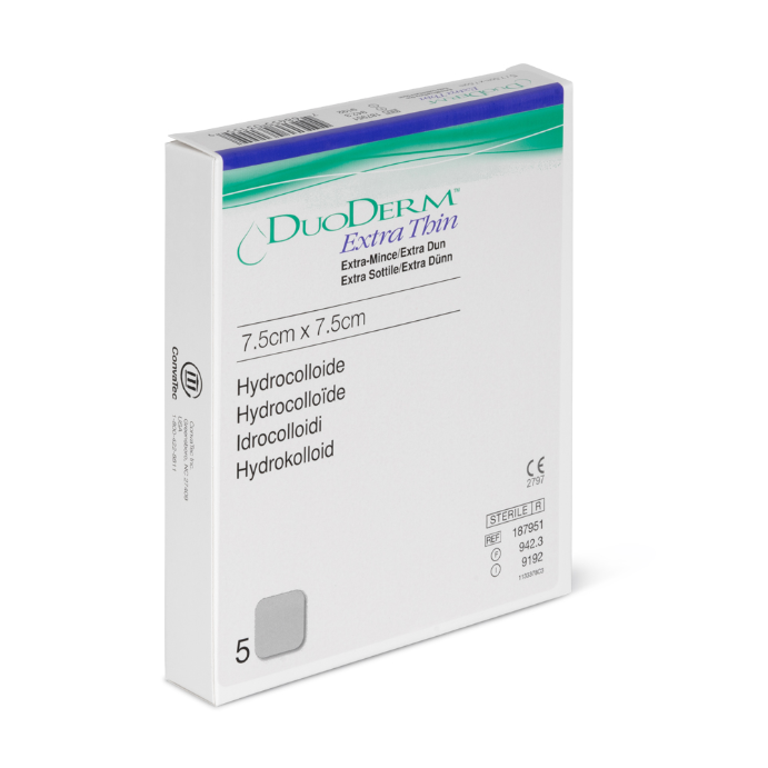 Duoderm X/thin Drs 7.5x7.5cm Pack 5