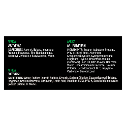 Lynx Africa Trio Gift Set R25