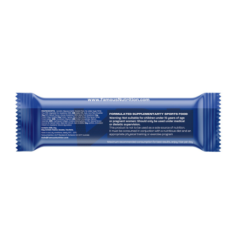 Famous Nutrition Creatine Protein Bar White Chocolate Raspberry 60g x 12