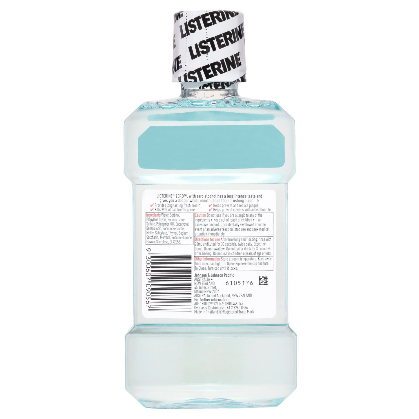 Listerine Mouthwash Zero 250ml - Cutprice Online