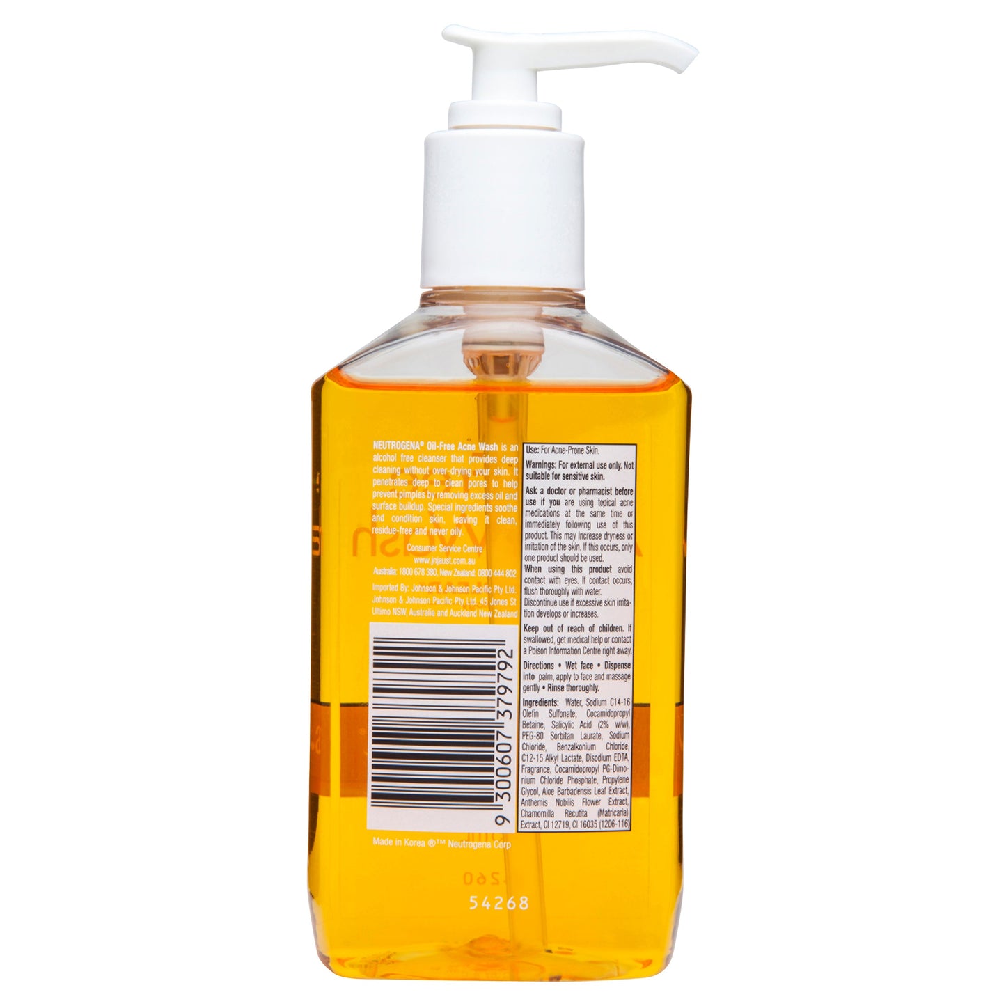 Neutrogena Oil Free Acne Wash 175ml - Cutprice Online