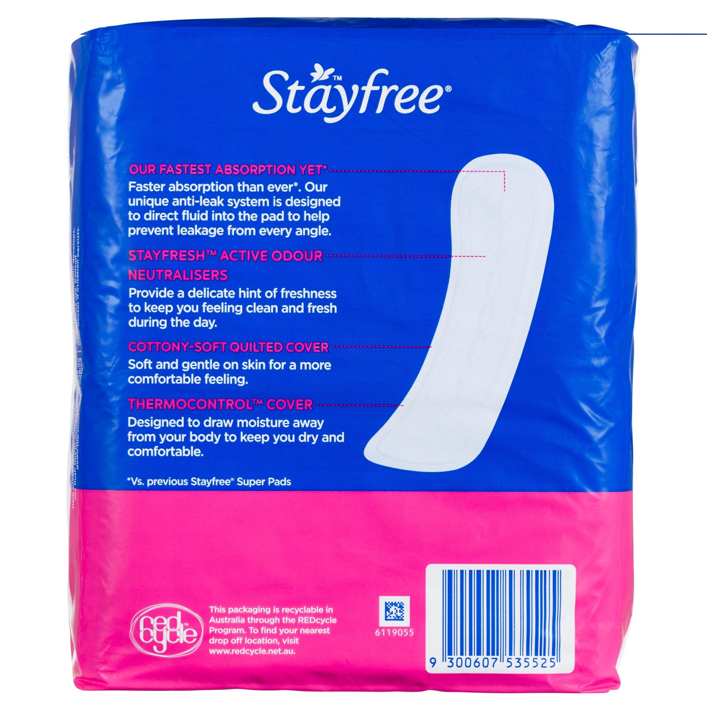 Stayfree Super Pads 18 Pack - Cutprice Online