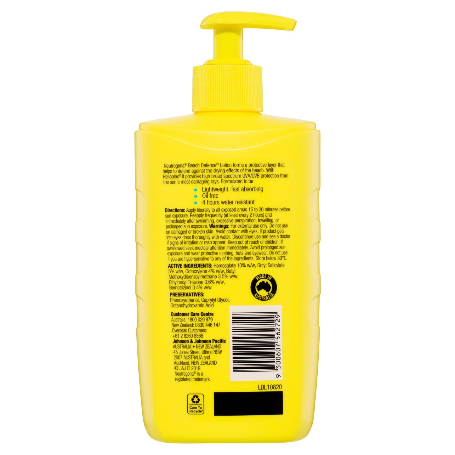 Neutrogena Beach Defence Lotion Spf 50 400ml - Cutprice Online