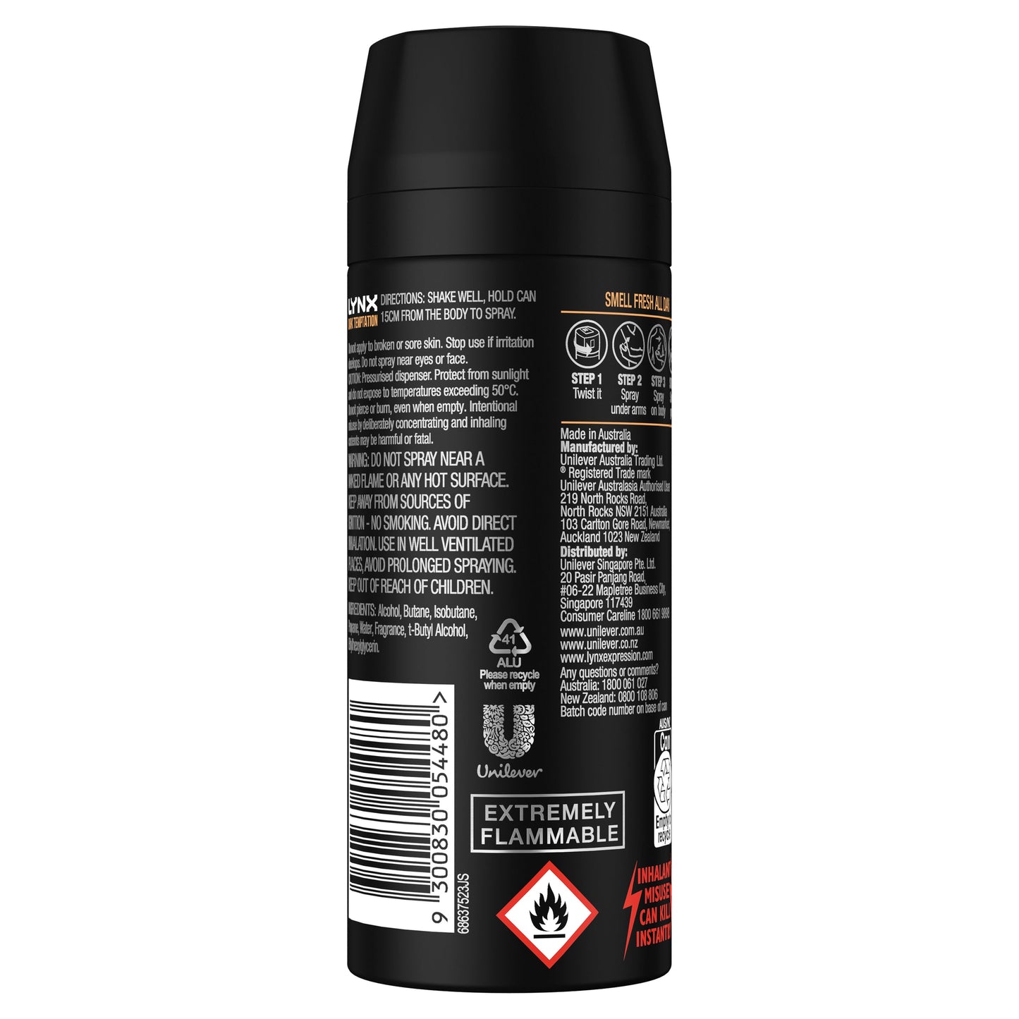 Lynx Deodorant Dark Temptation 165ml - Cutprice Online