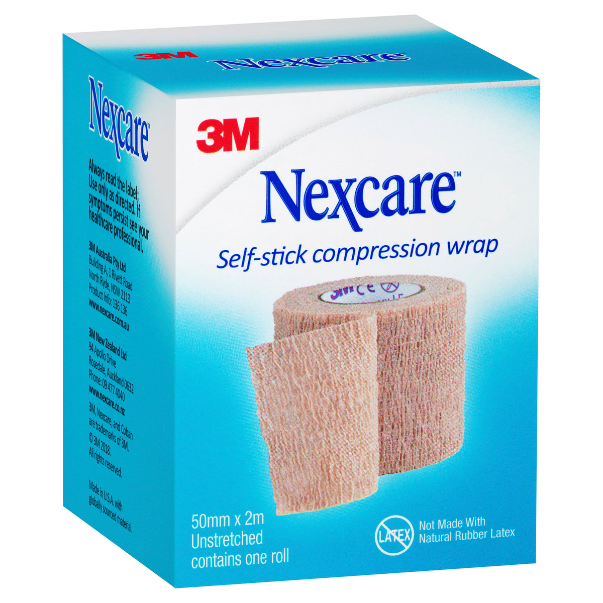 Nexcare Self Stick Compression Wrap 50mm - Cutprice Online