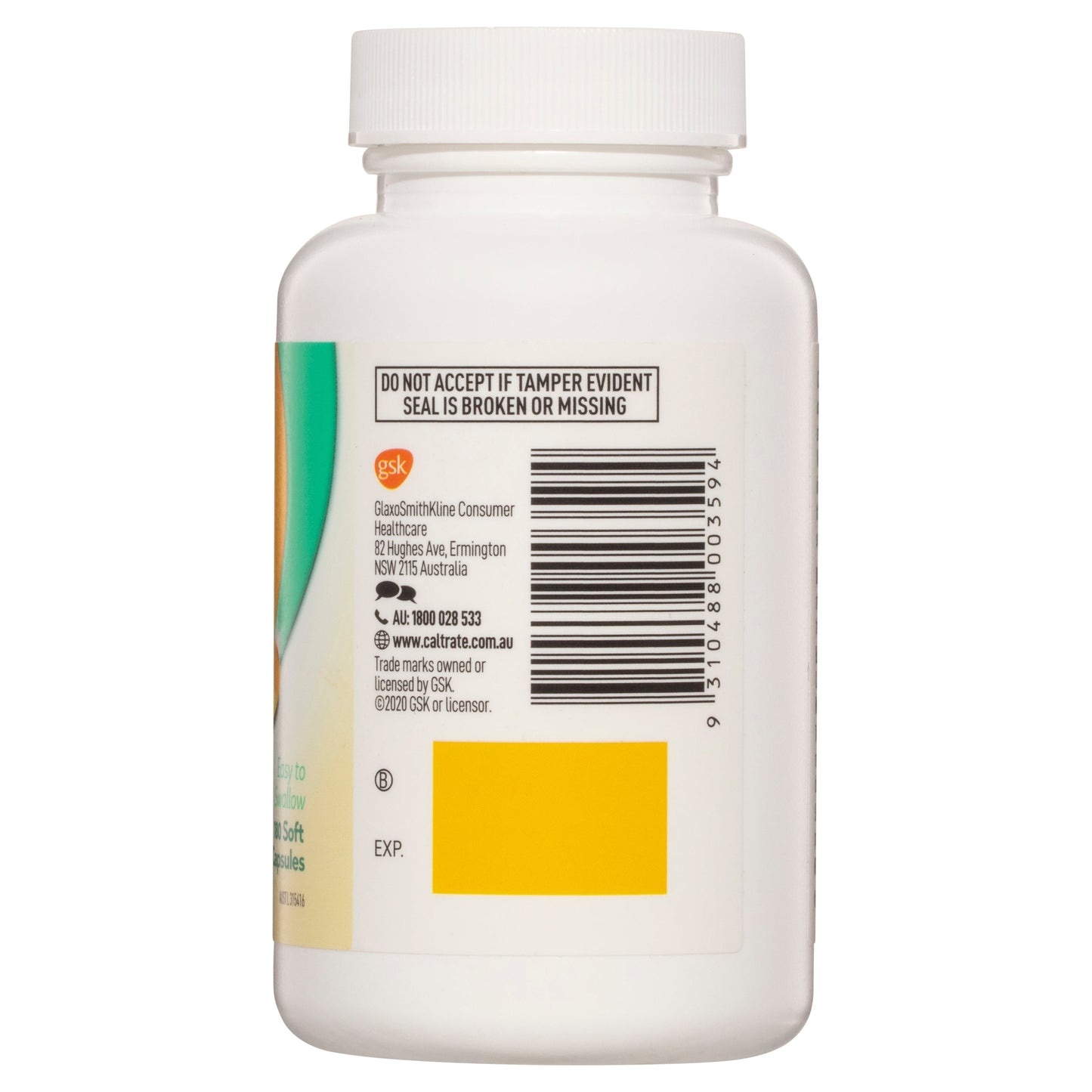 Caltrate Vitamin D 1000IU 180 Capsules - Cutprice Online