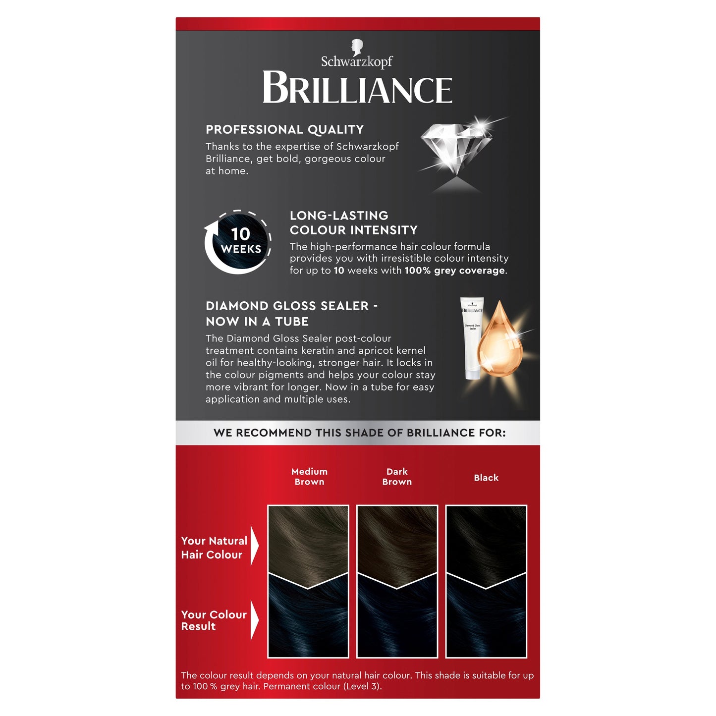 Schwarzkopf Brilliance 91 Blue Black - Cutprice Online